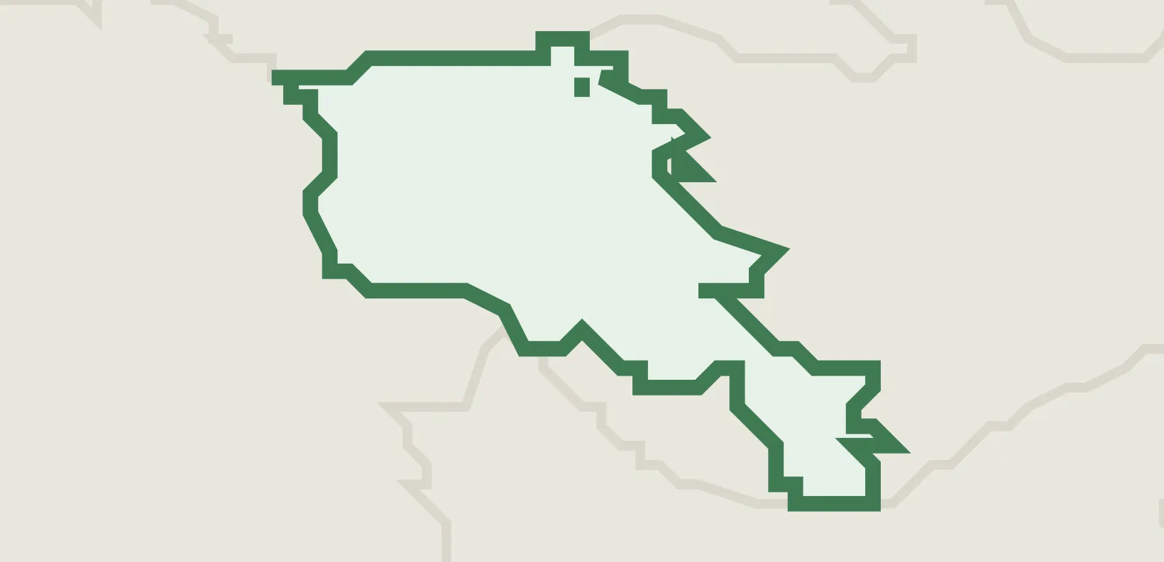 Country infrastructure map