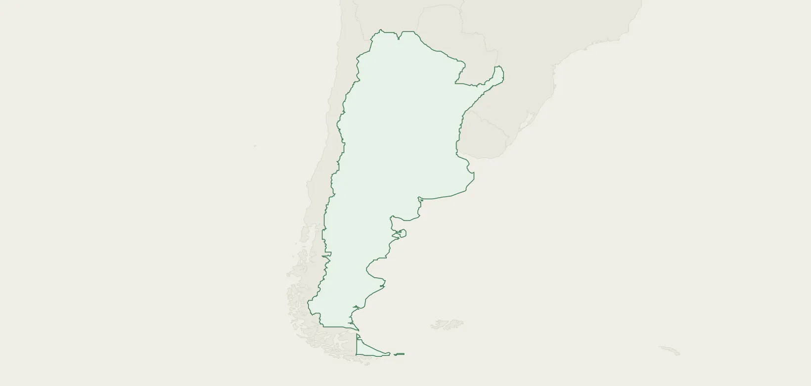 Country infrastructure map