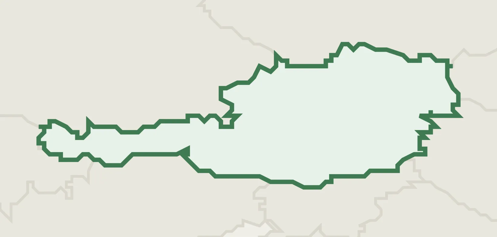 Country infrastructure map