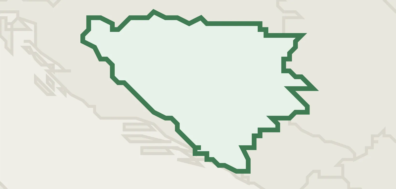 Country infrastructure map