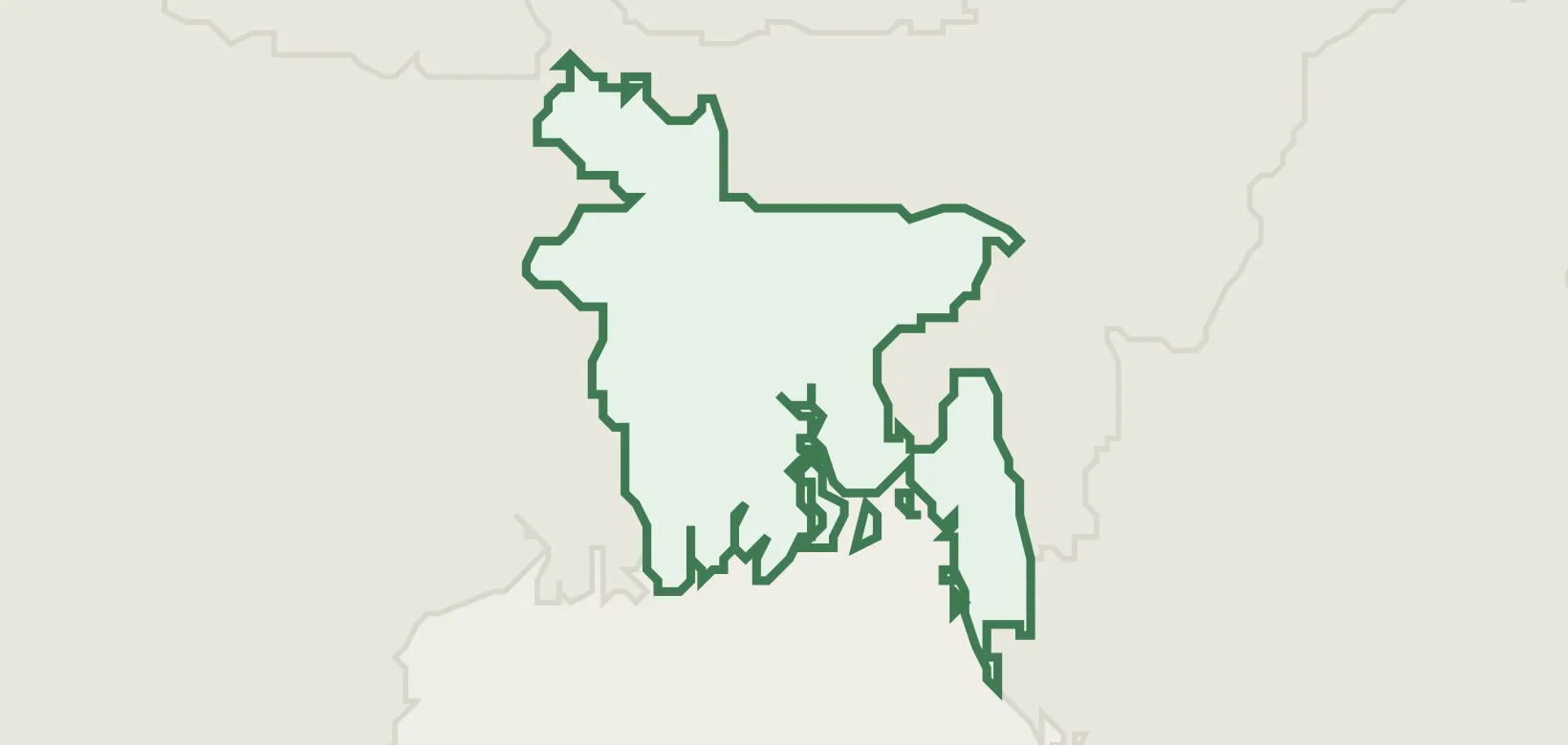 Country infrastructure map
