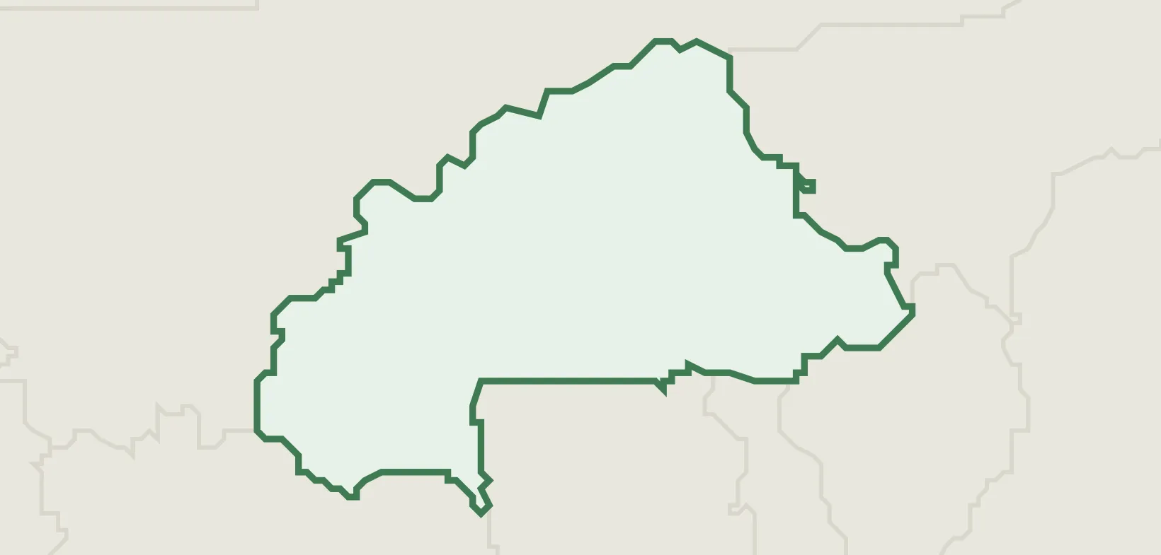 Country infrastructure map