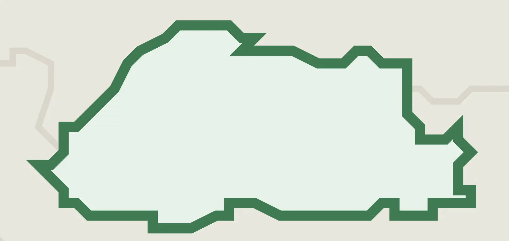 Country infrastructure map