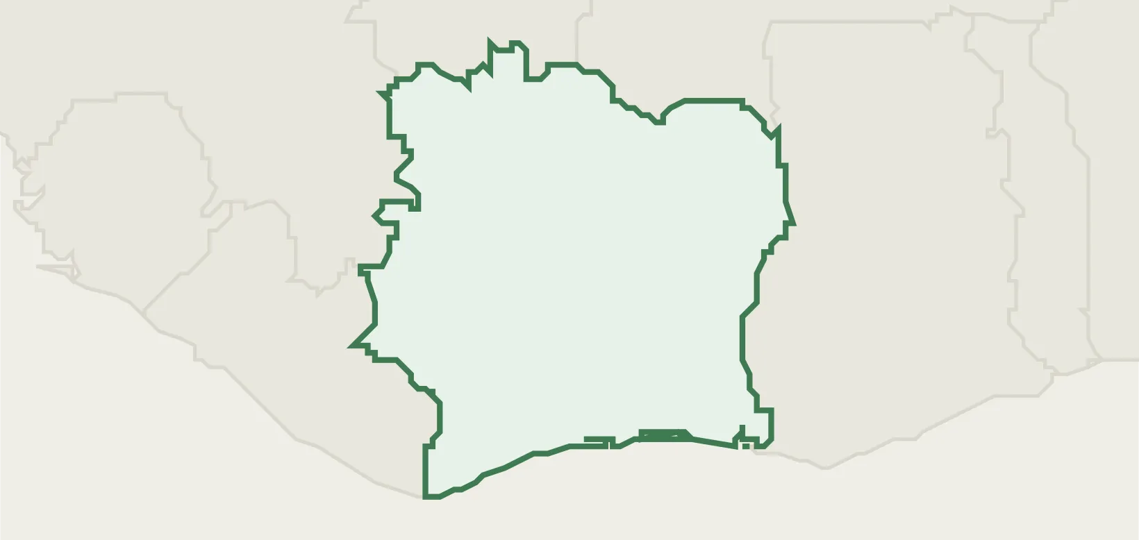 Country infrastructure map