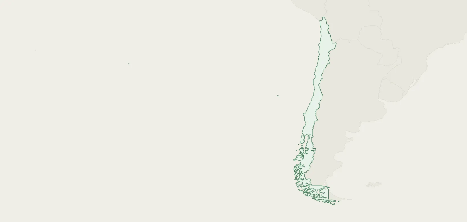 Country infrastructure map