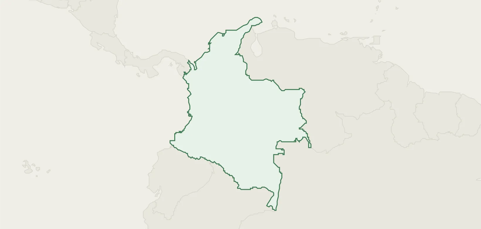 Country infrastructure map