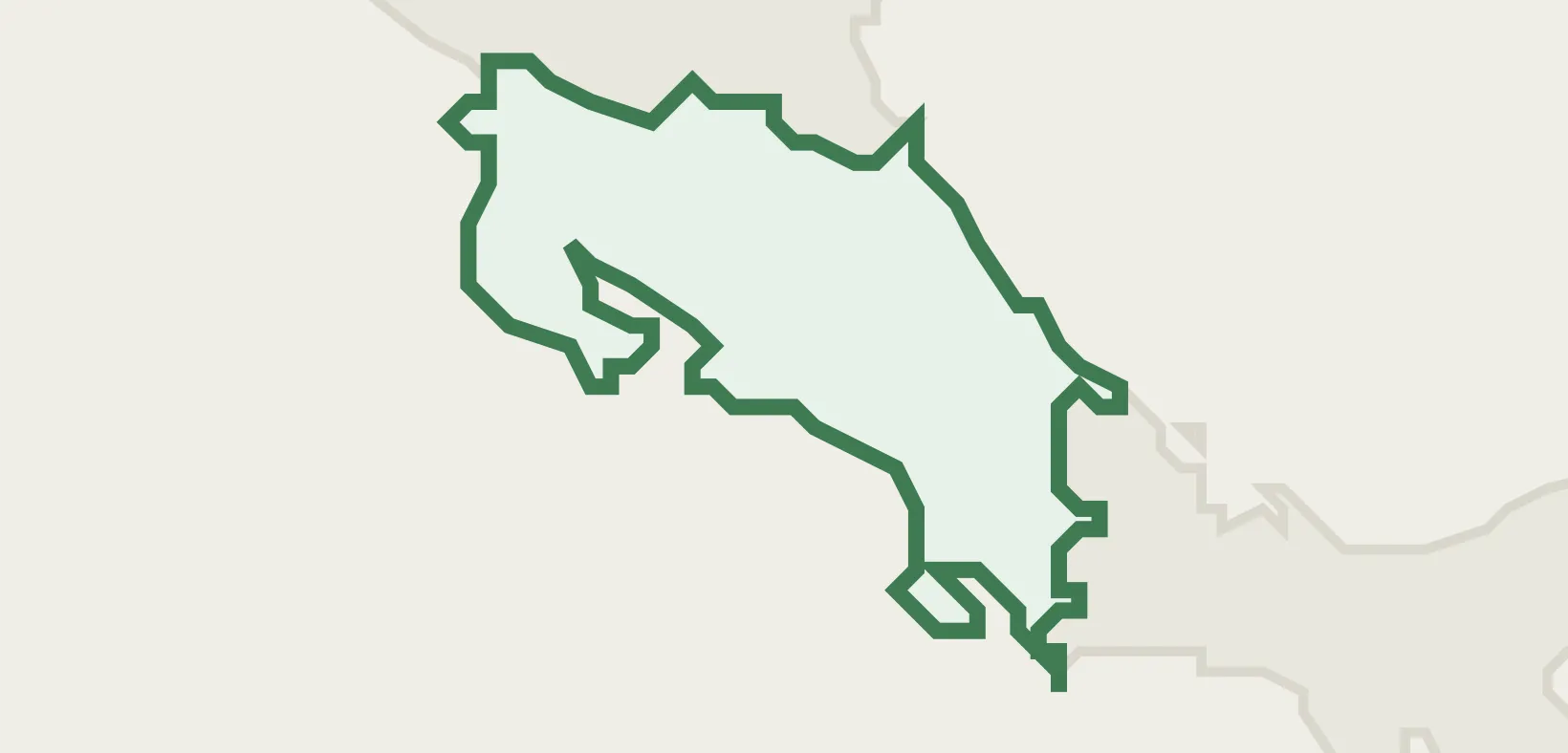Country infrastructure map