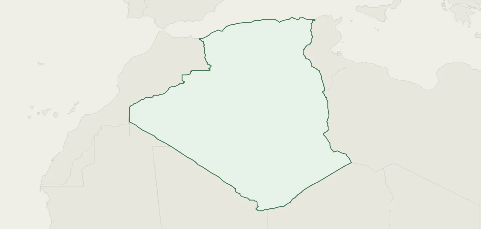 Country infrastructure map