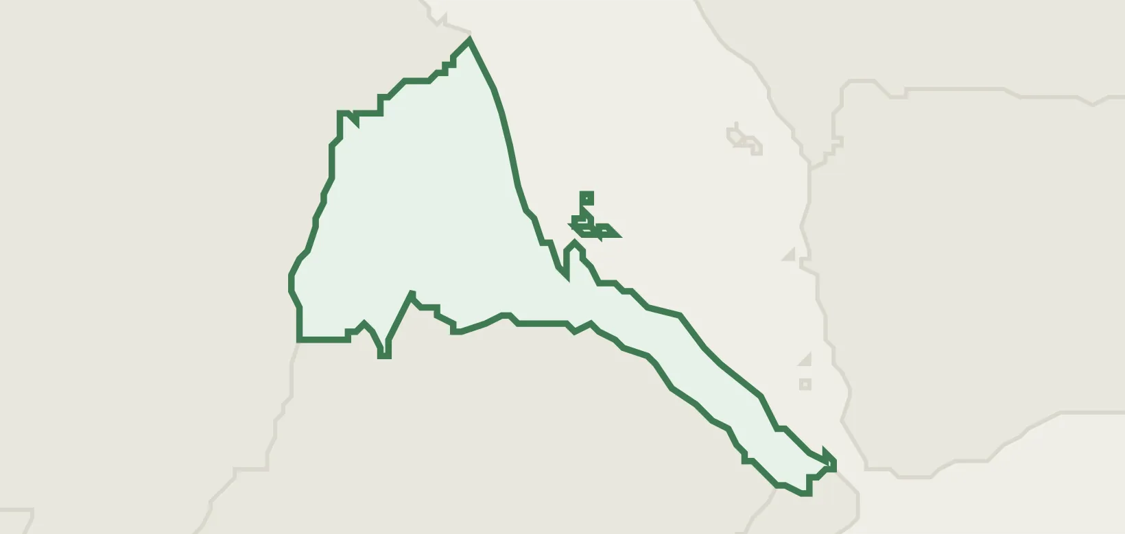 Country infrastructure map