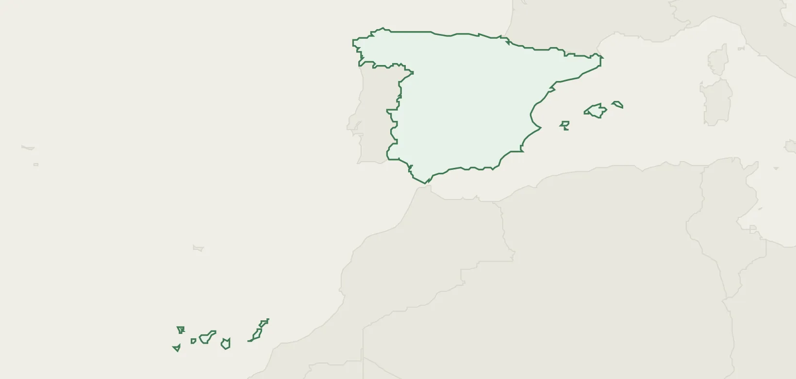 Country infrastructure map