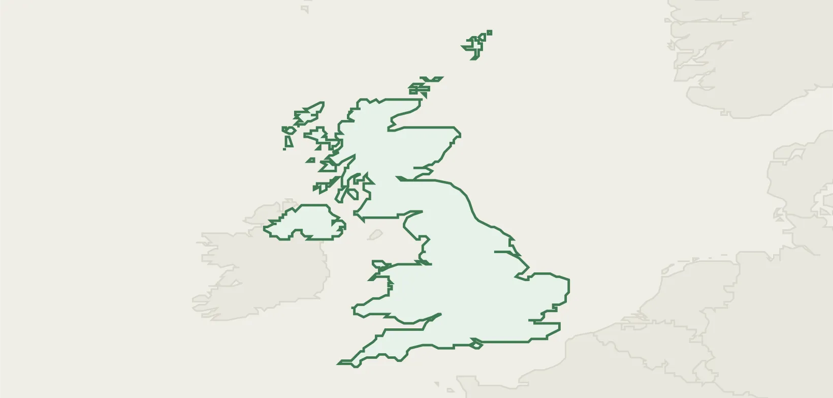 Country infrastructure map