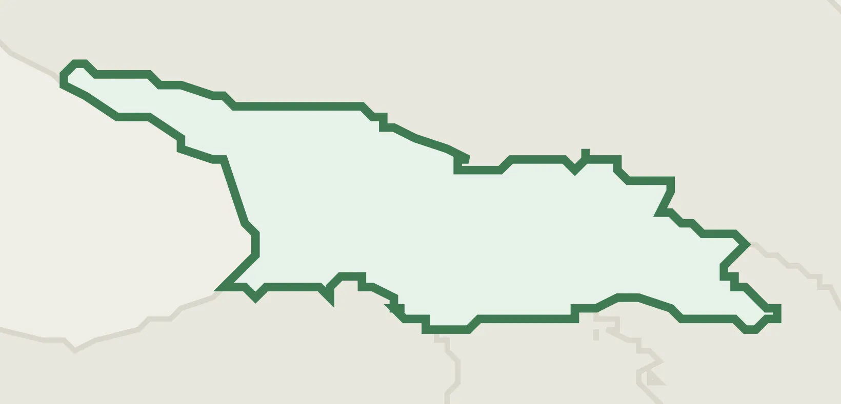 Country infrastructure map