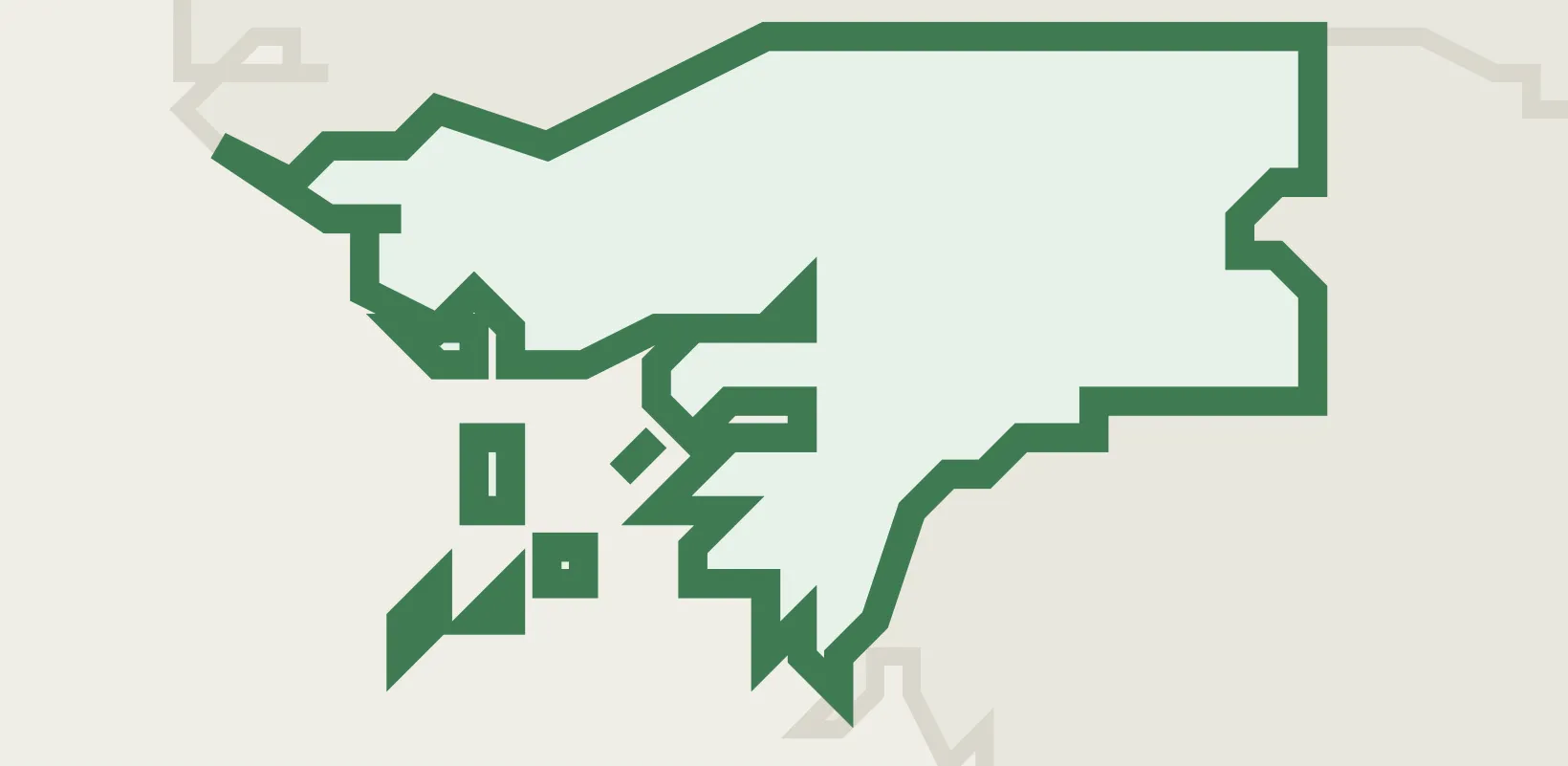 Country infrastructure map