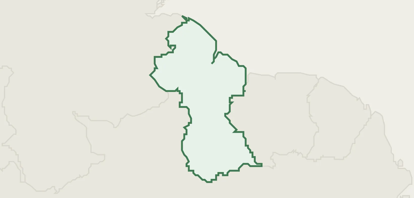 Country infrastructure map