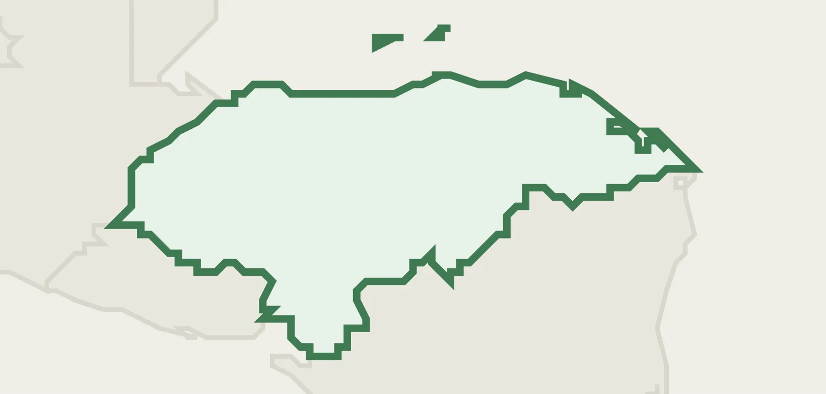 Country infrastructure map