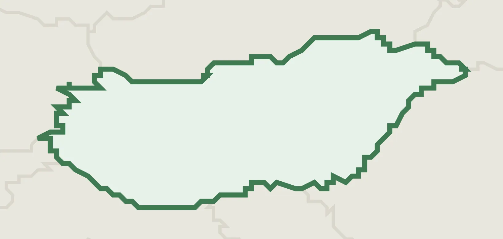 Country infrastructure map