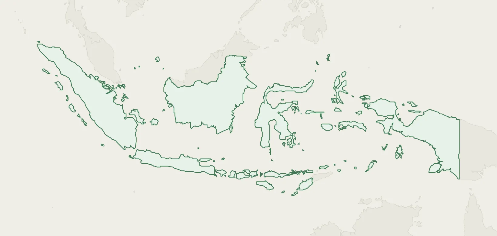 Country infrastructure map