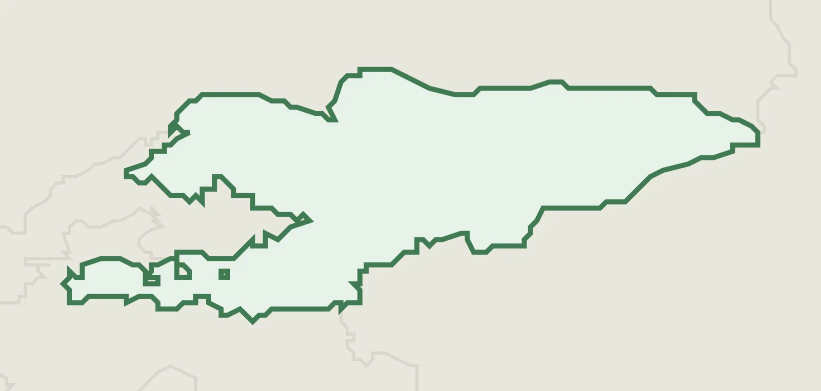 Country infrastructure map