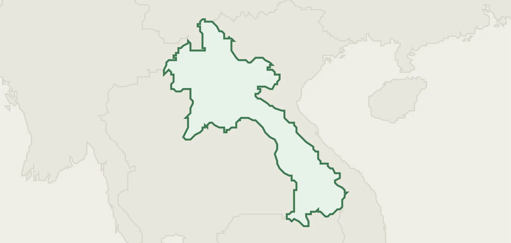 Country infrastructure map
