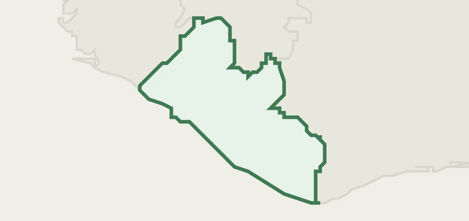 Country infrastructure map
