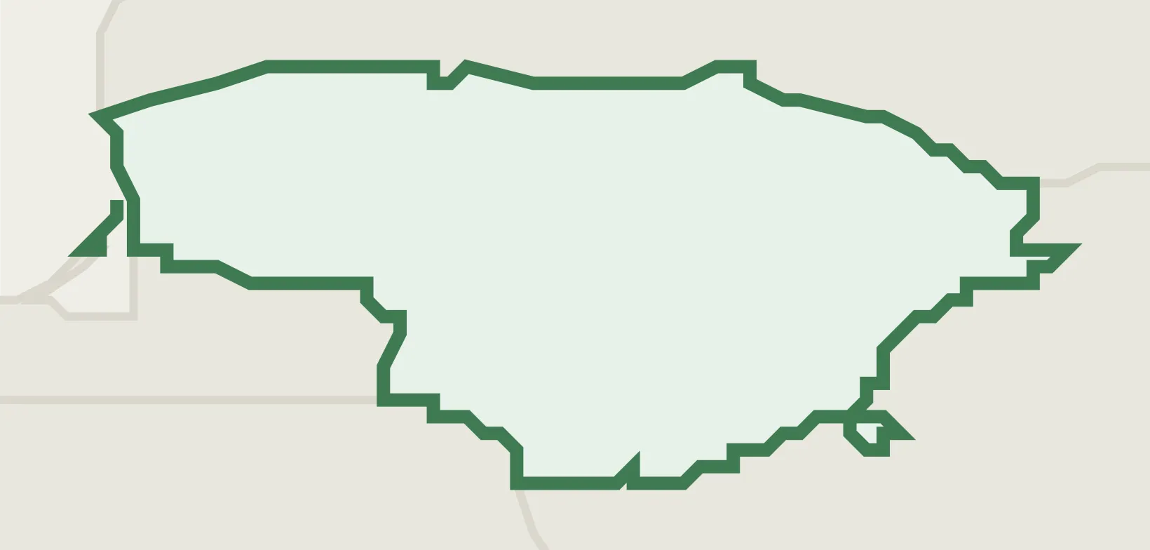 Country infrastructure map