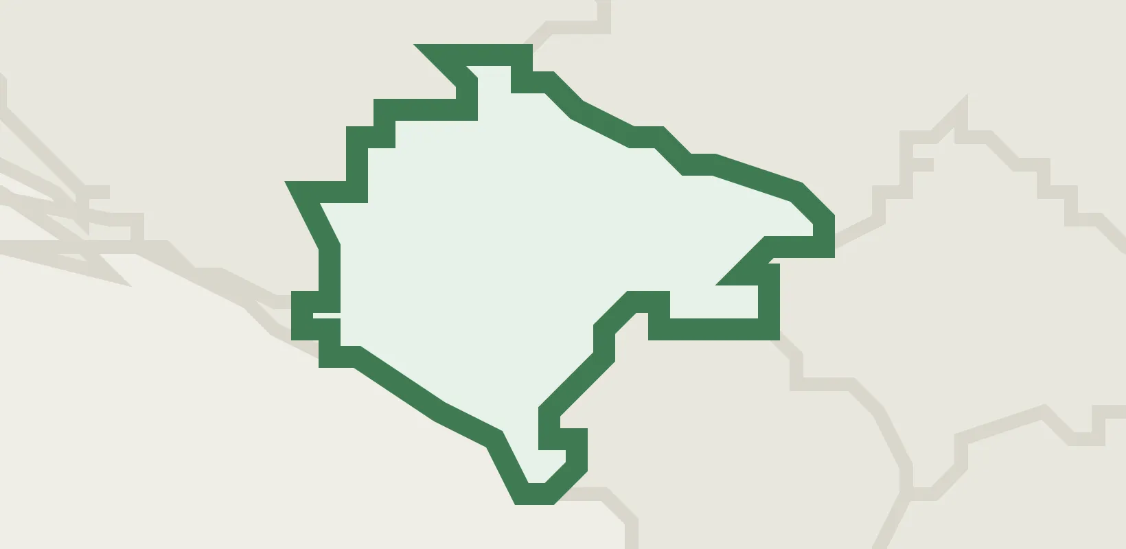 Country infrastructure map