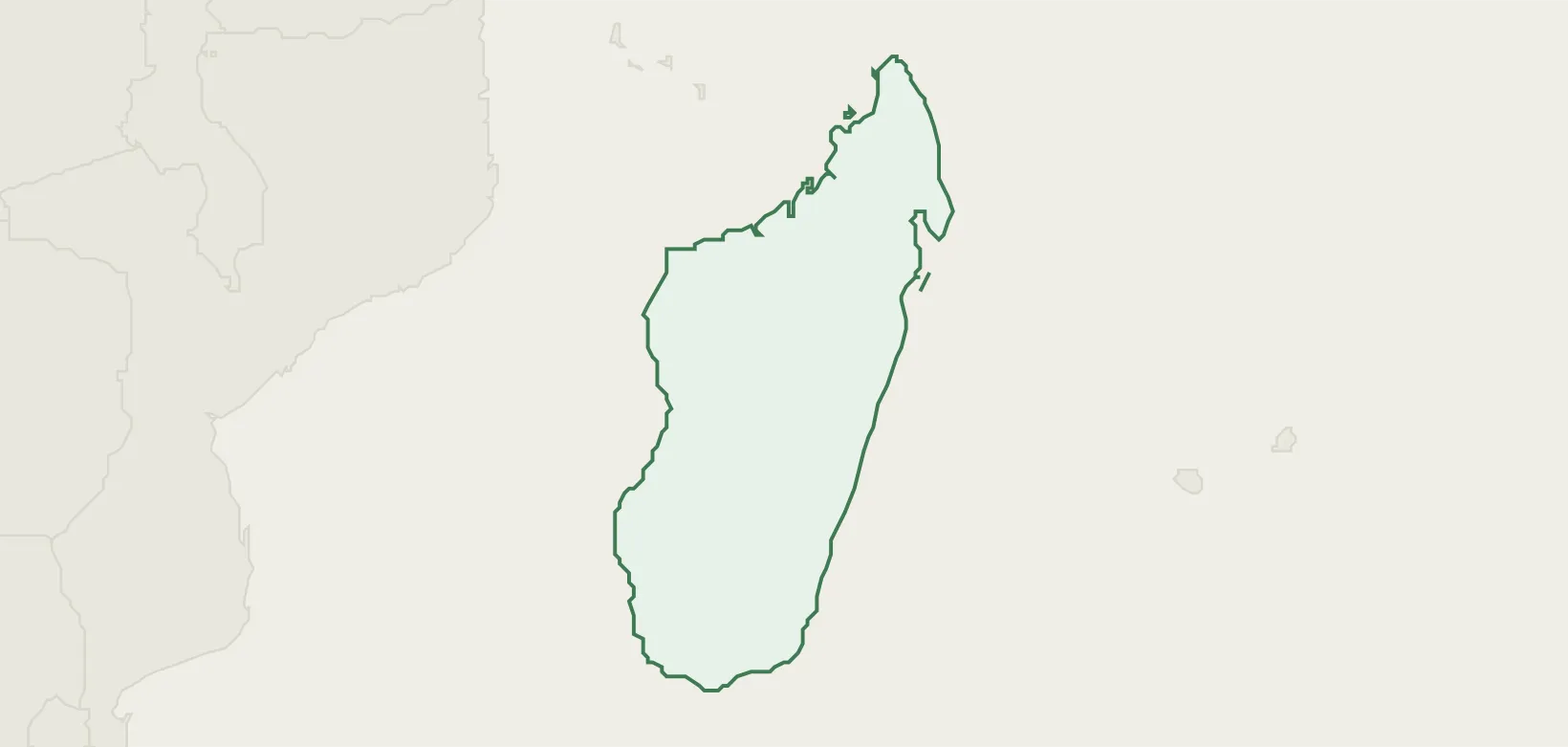 Country infrastructure map