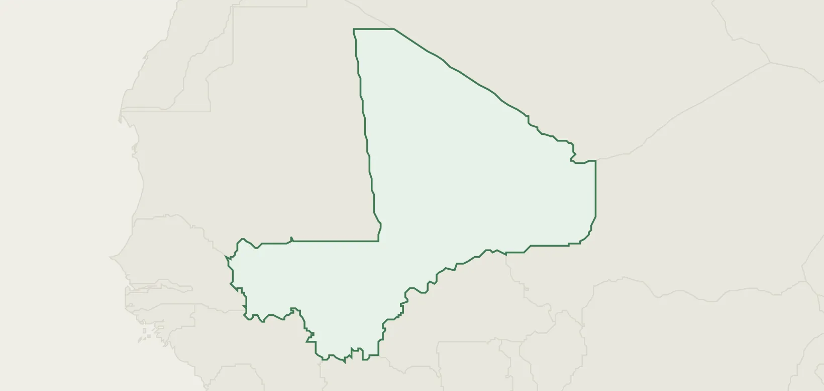 Country infrastructure map
