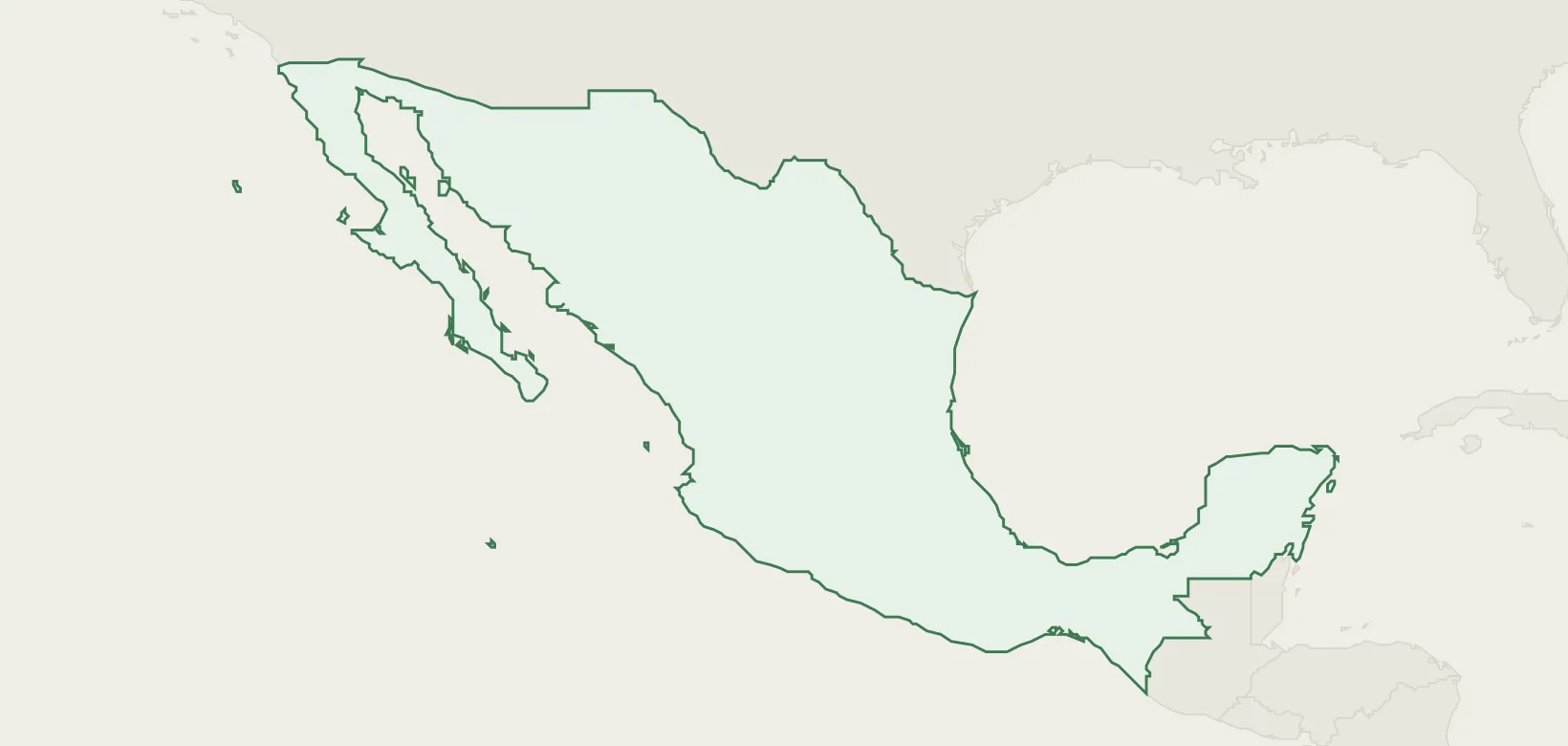 Country infrastructure map