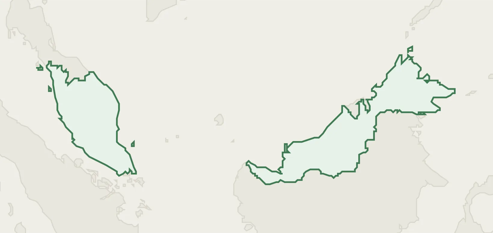 Country infrastructure map