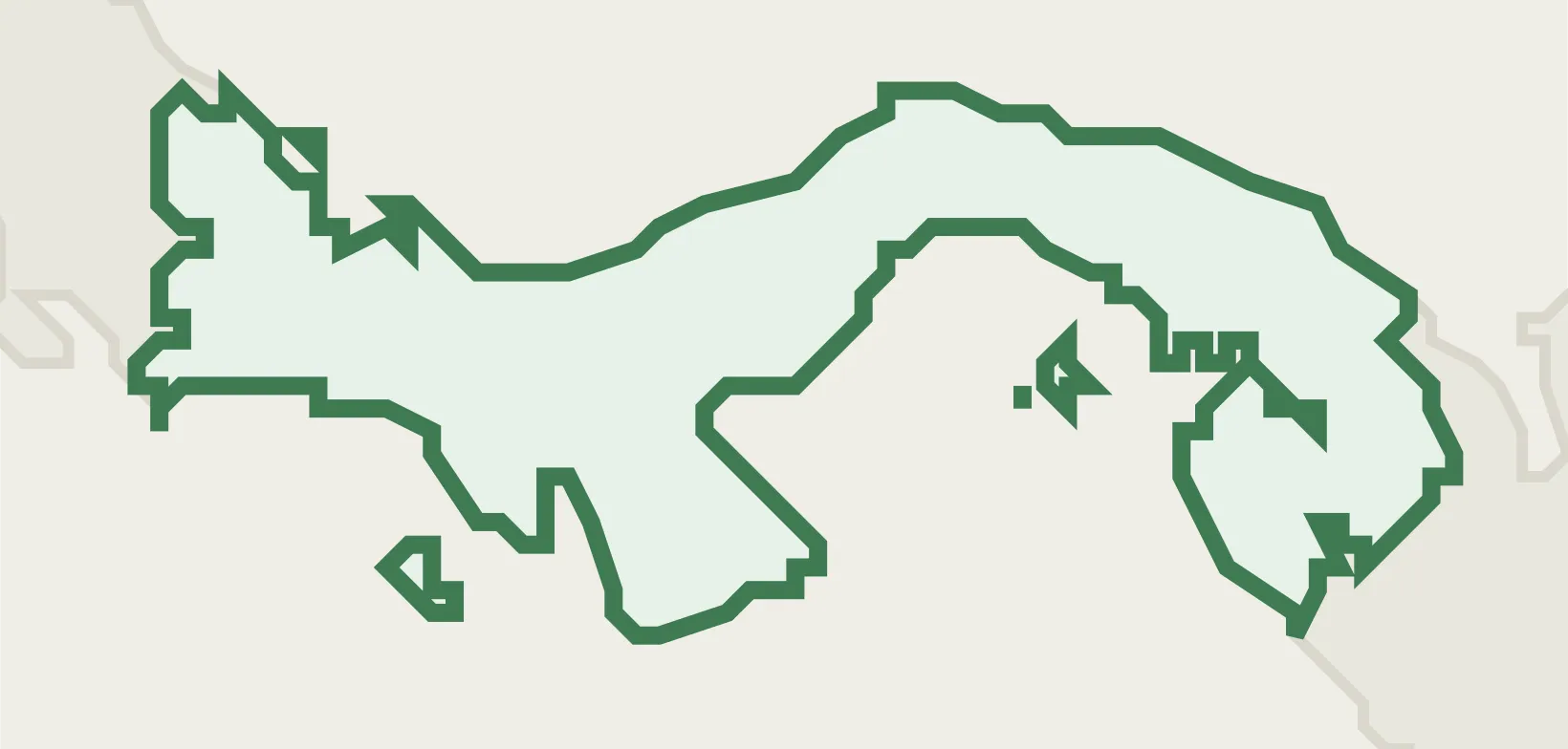 Country infrastructure map