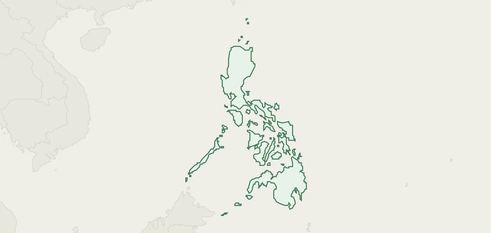 Country infrastructure map