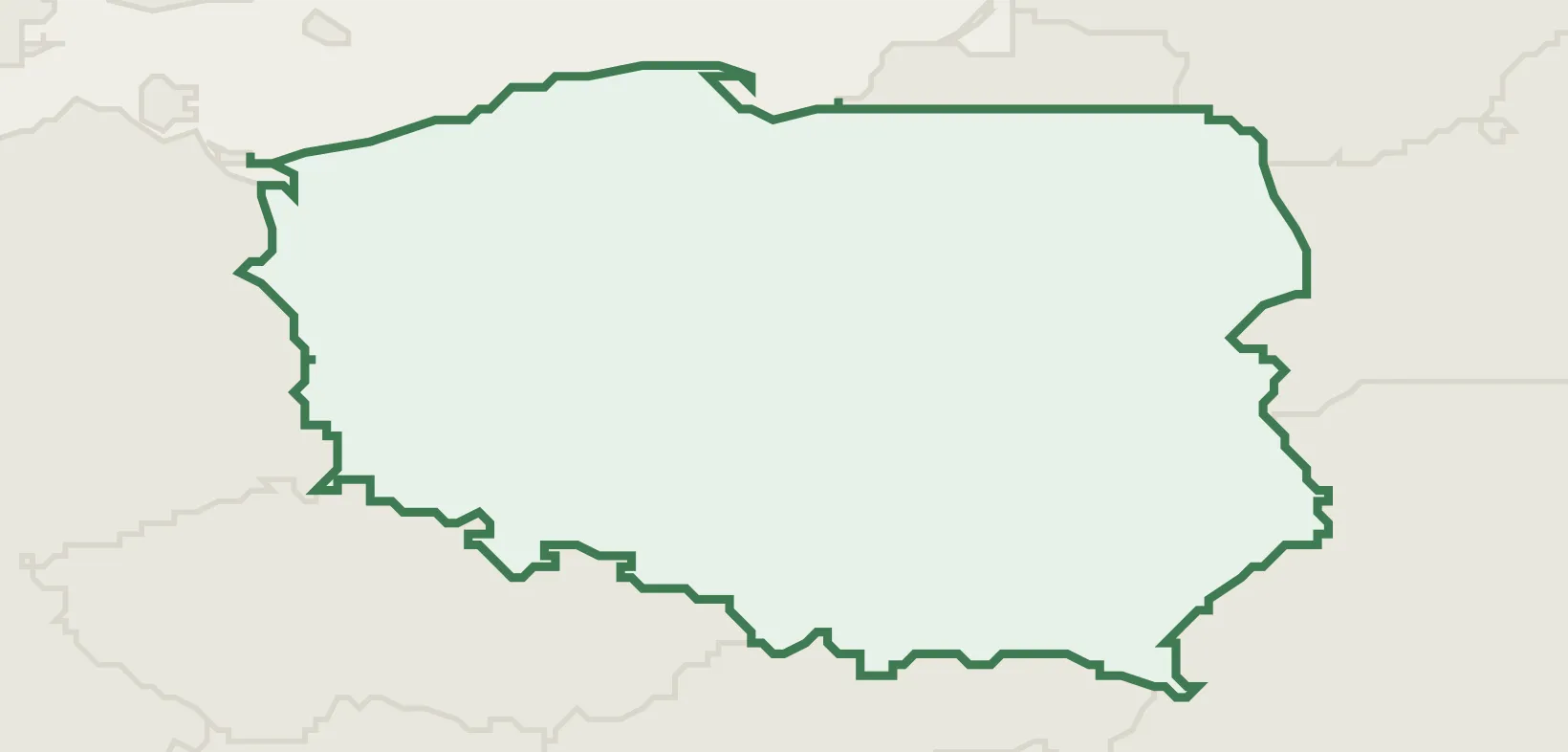 Country infrastructure map