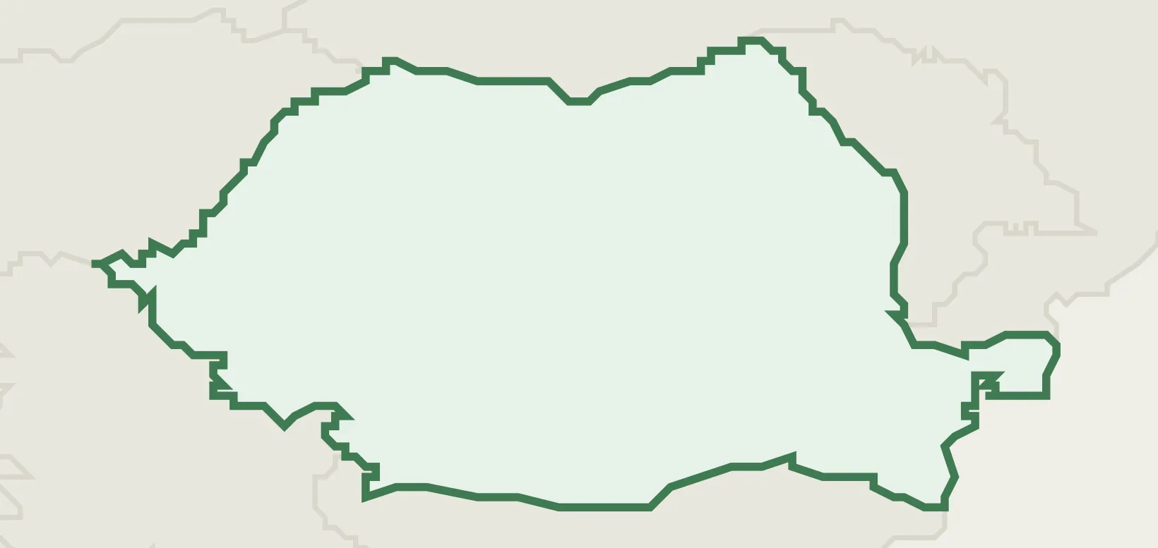 Country infrastructure map