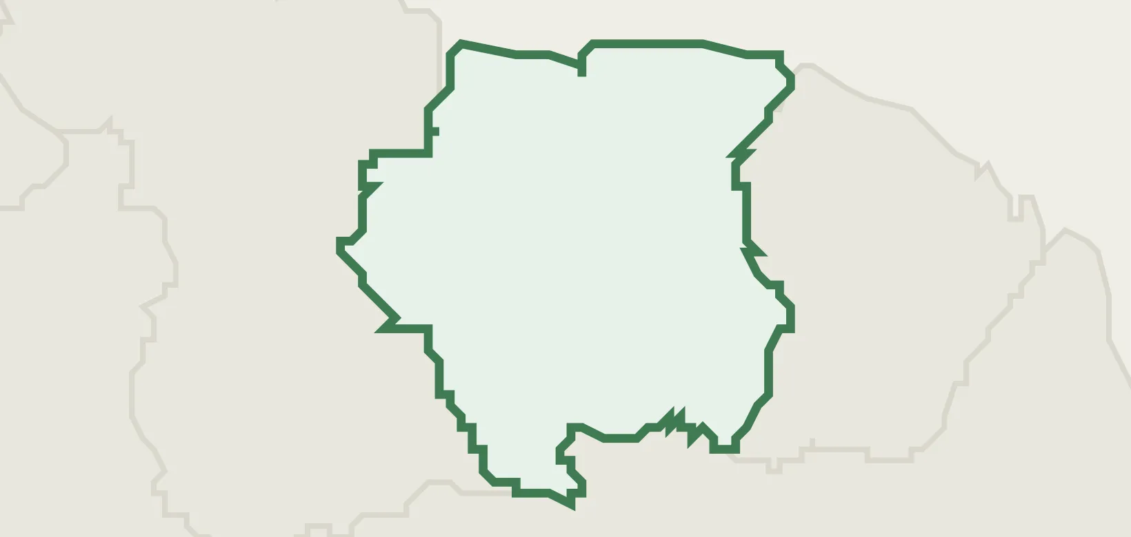 Country infrastructure map