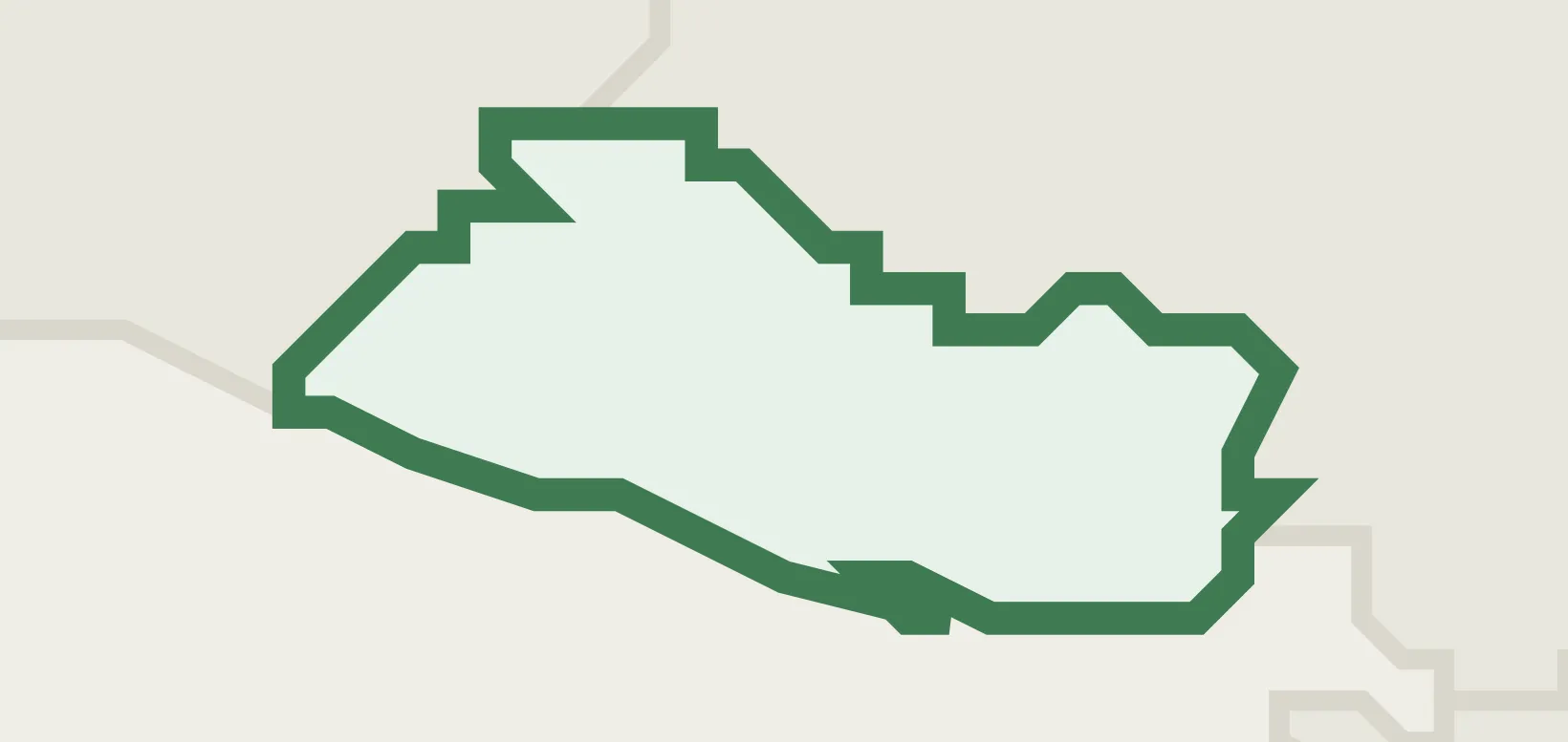 Country infrastructure map