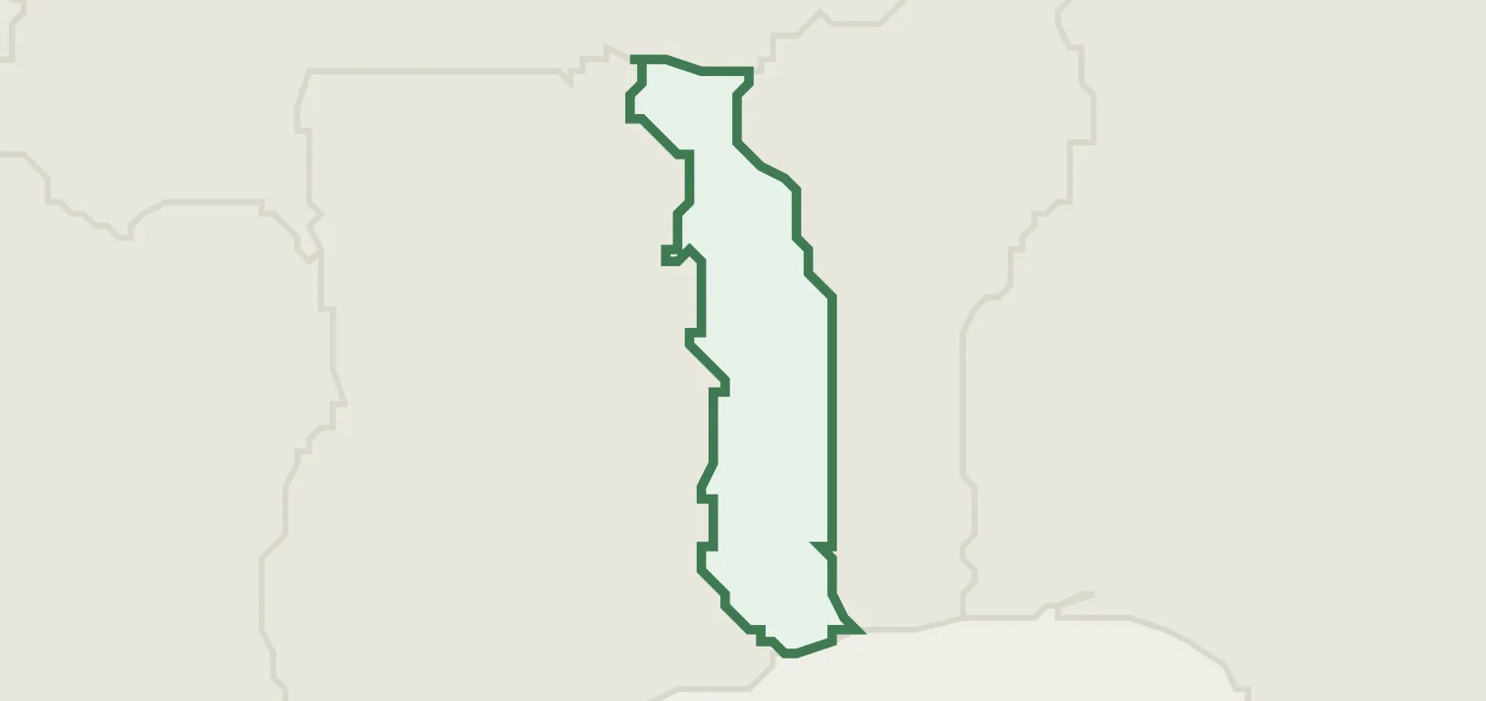 Country infrastructure map
