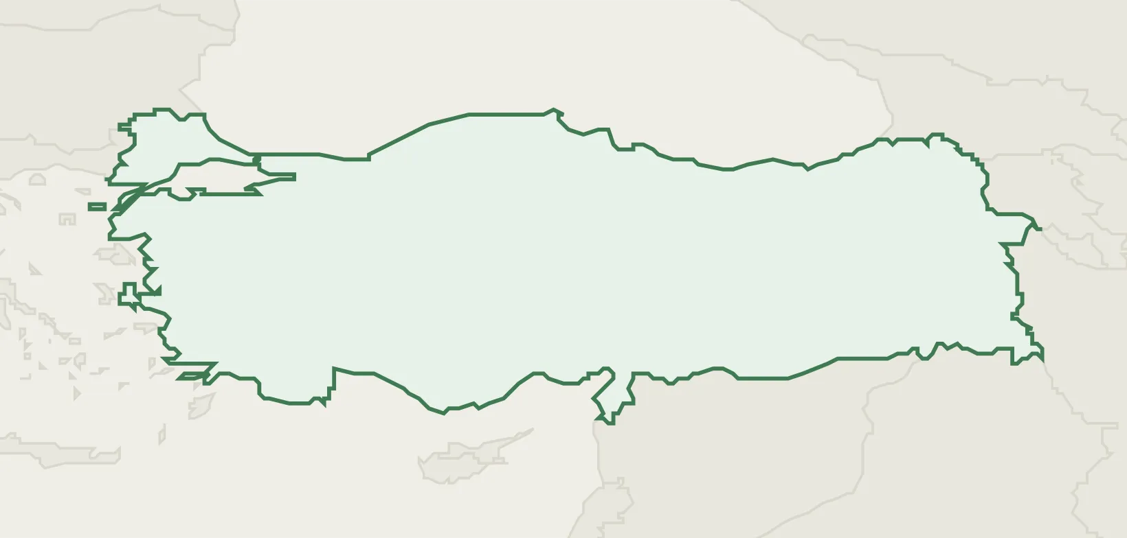 Country infrastructure map