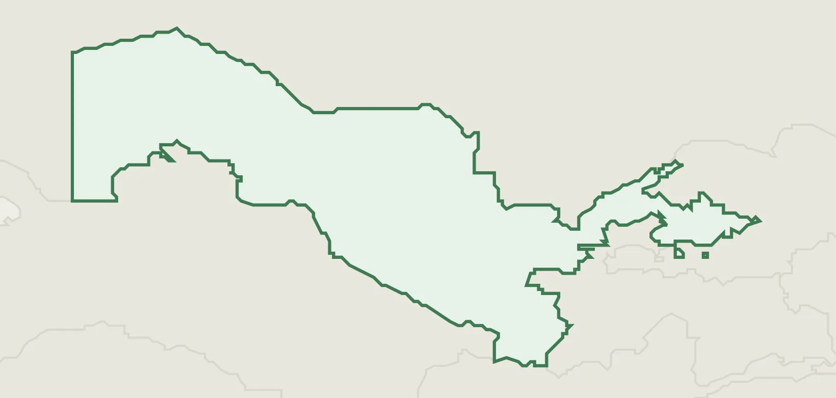 Country infrastructure map
