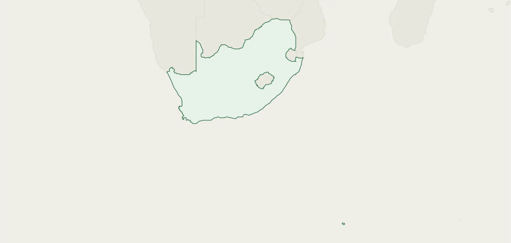 Country infrastructure map