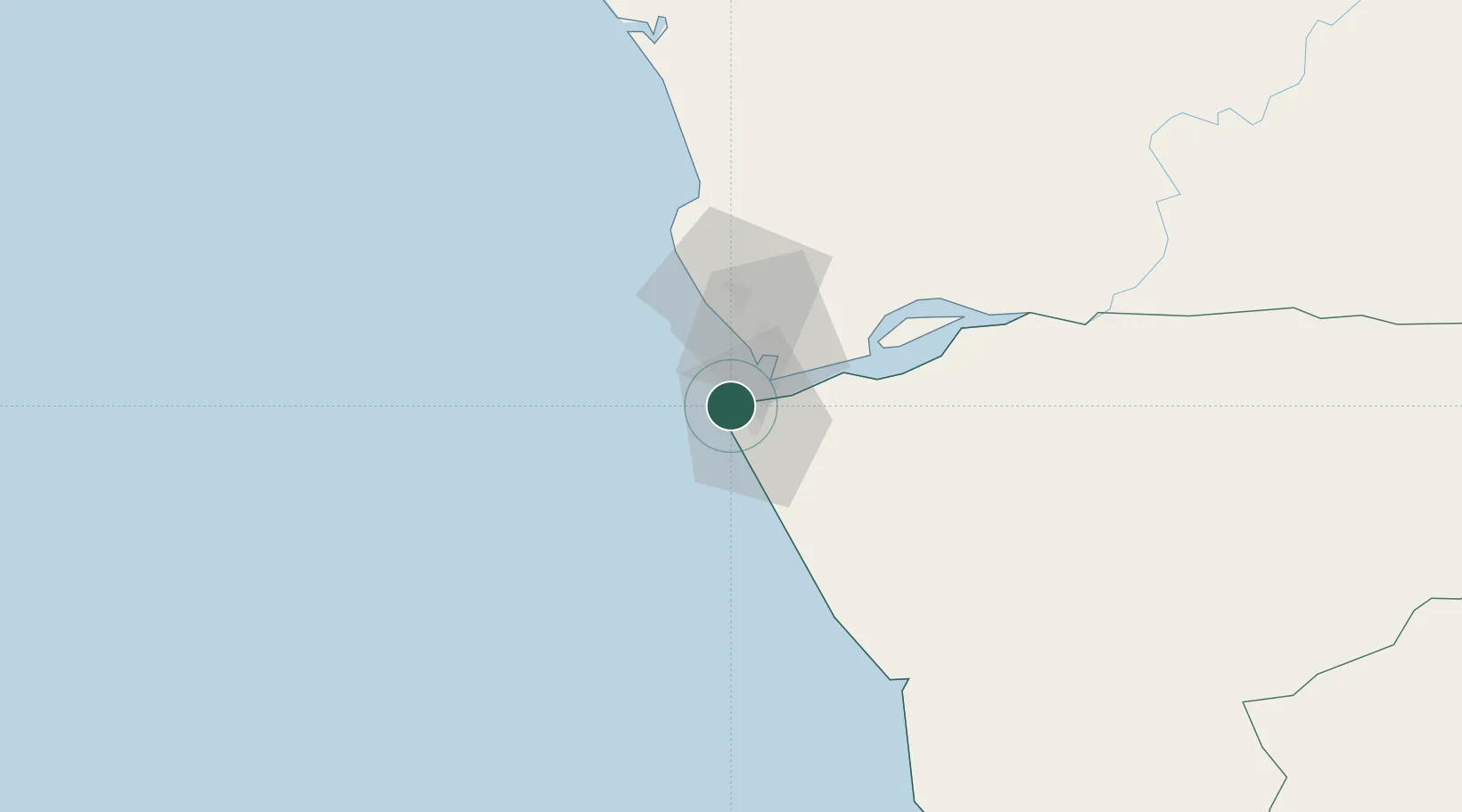 Location of AOSZA