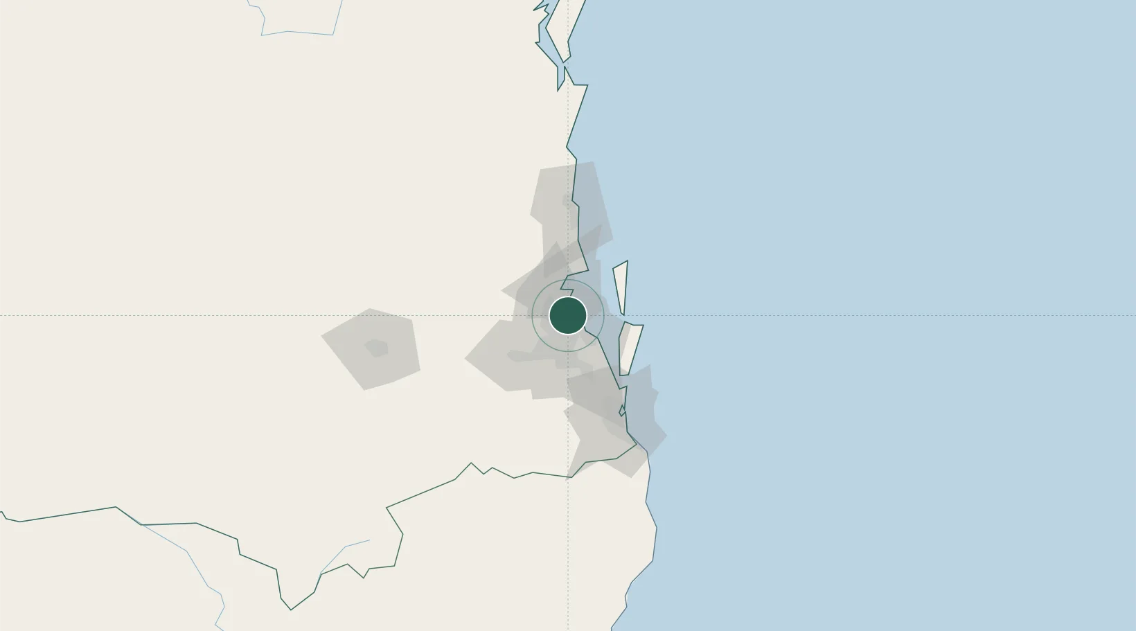 Location of AUBNE