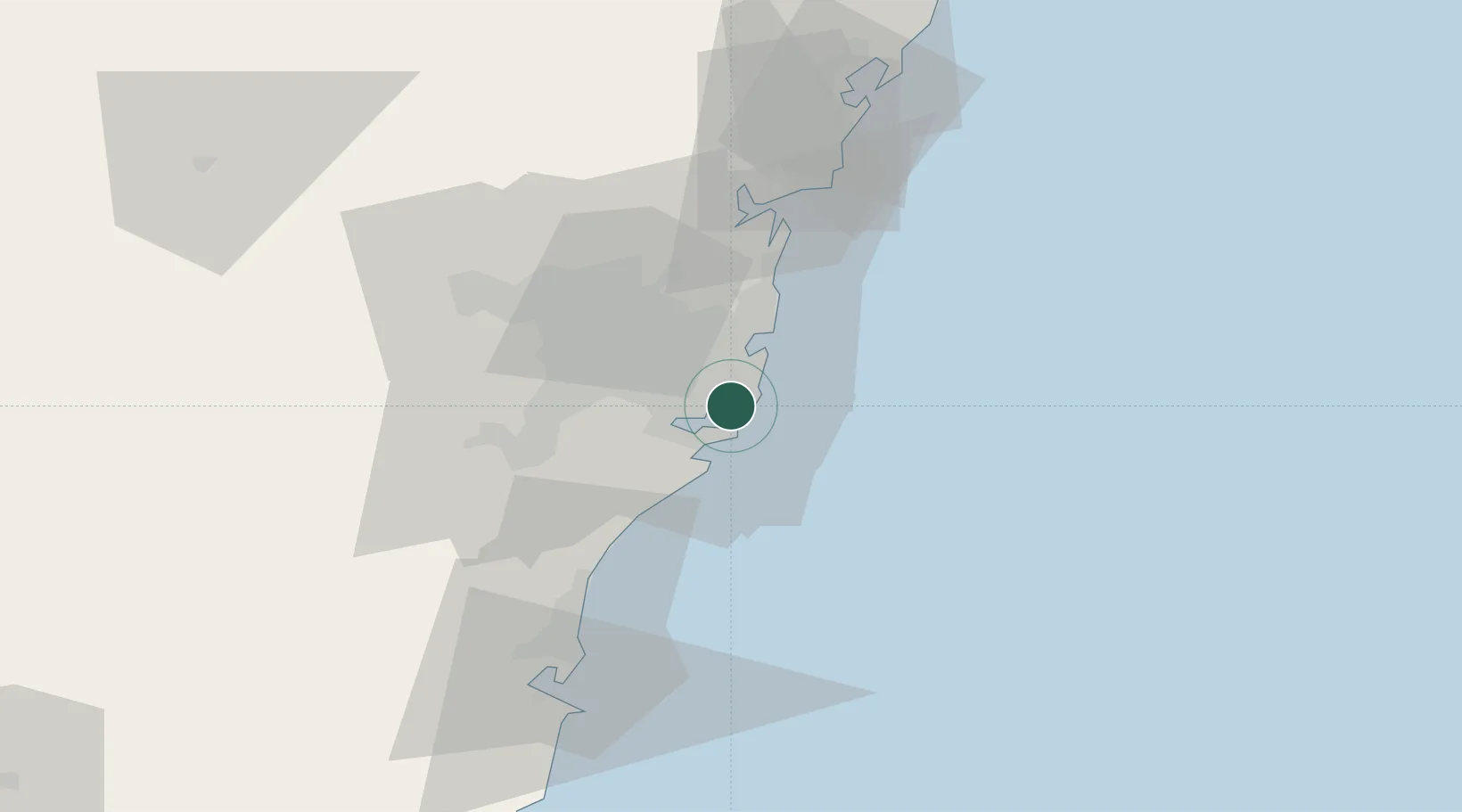 Location of AUBTB