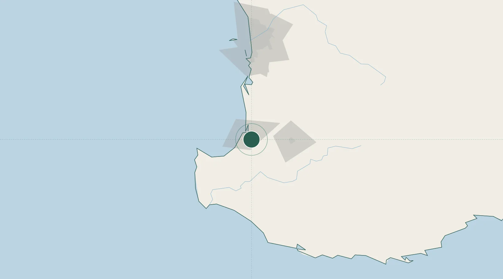 Location of AUDAR