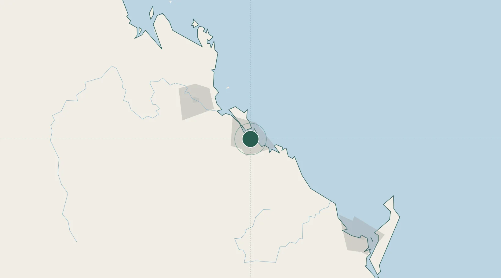 Location of AUSTR