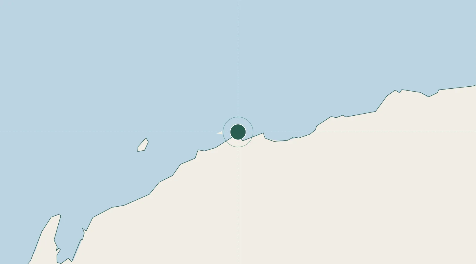 Location of AUWNB