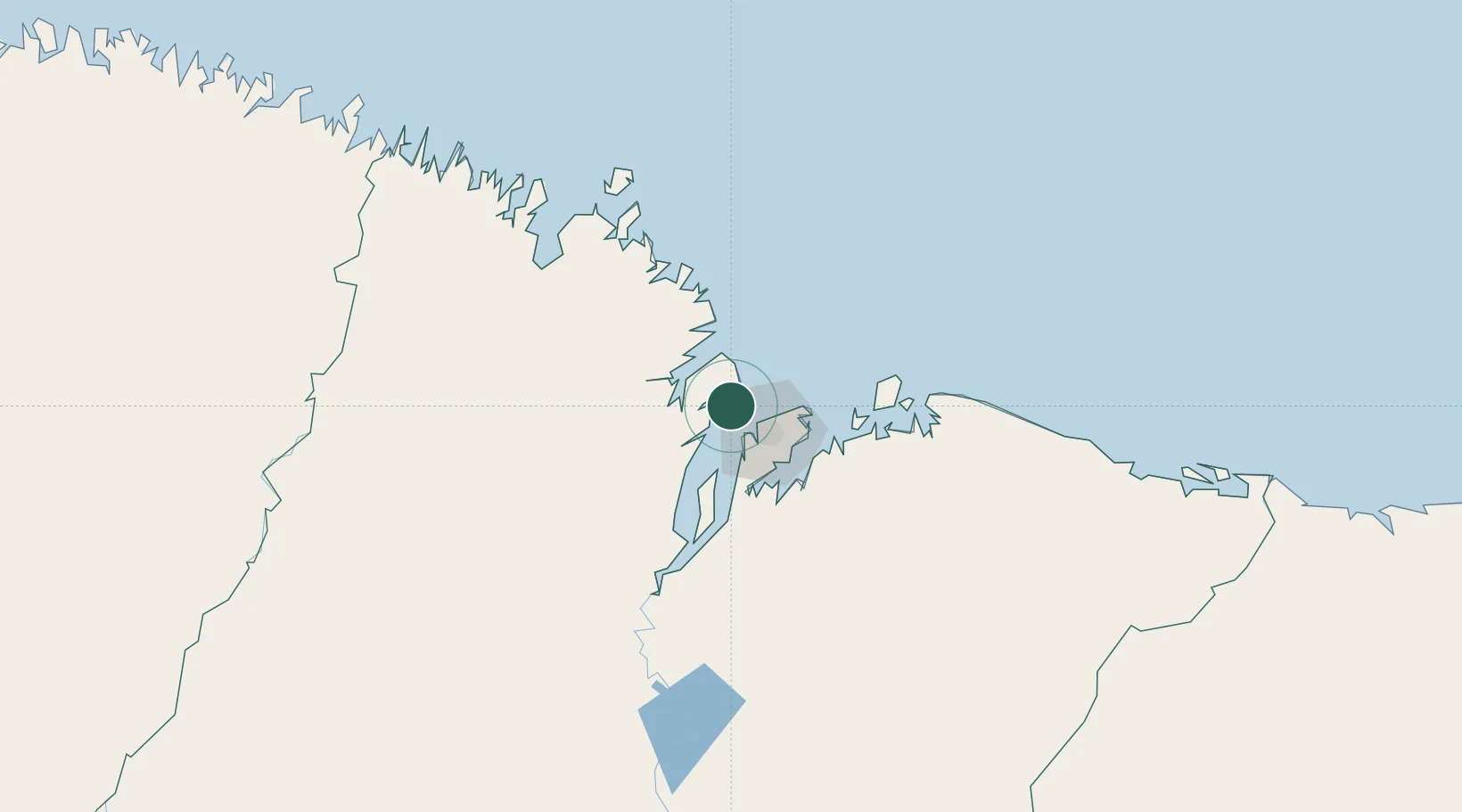 Location of BRACT