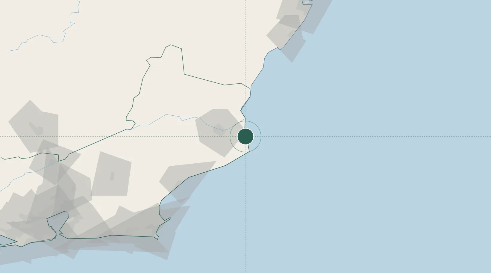 Location of BRACX