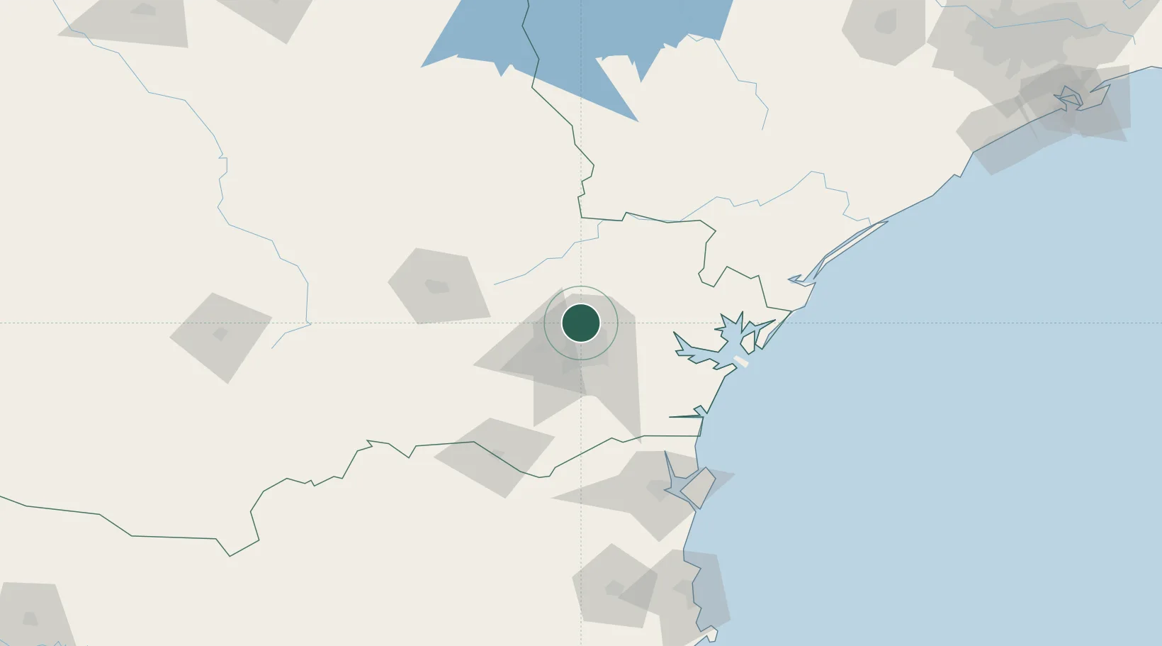 Location of BRATE