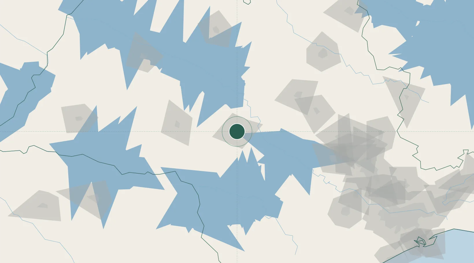 Location of BRBAU